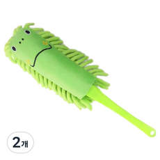 로프트마켓 캐릭터 극세사 먼지털이, 그린, 2개