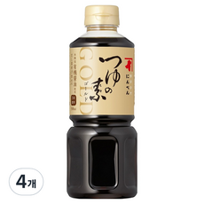 닌벤 노모토 골드 3배농축 쯔유, 4개, 500ml
