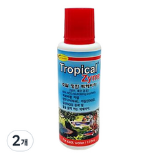 서울아쿠아룸 트로피칼 자임 수질 정화 박테리아, 110ml, 2개