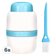 蕉蕉購物 簡約風多功能切藥器 6個 隨身藥罐 儲藥好幫手