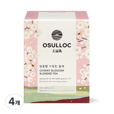 오설록 벚꽃향 가득한 올레 피라미드 티백, 10개입, 4개