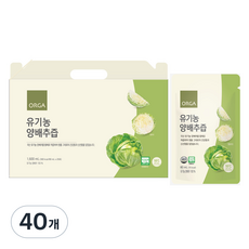 올가홀푸드 양배추즙, 80ml, 40개