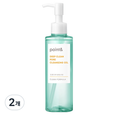 포인트앤 딥 클린 포어 클렌징 오일, 200ml, 2개