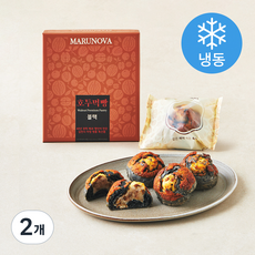 마루노바 김천 호두먹빵 블랙 (냉동), 60g, 2개, 4개입