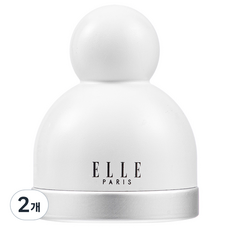 ELLE PARIS 페이스 마사지 쿨링스틱 마사지기, 2개, 화이트