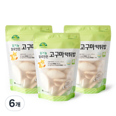 Organic Story 孩童米餅, 地瓜口味, 30g, 6包