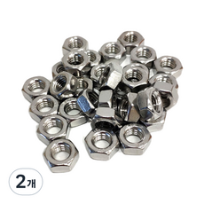 이노공구 육각너트 스텐 M12 HN107 20p, 2개