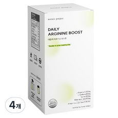 NATUREPROJECT 日常精胺酸Boost 15入, 4個, 150g