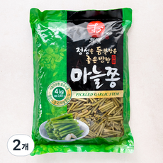 동보식품 정성을 듬뿍담은 좋은반찬 마늘쫑, 4kg, 2개