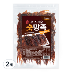Heyami 柔軟扁平短章魚乾, 2個, 100g