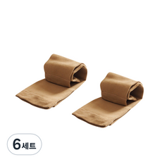 디야나 종아리압박밴드 베이지 2p 세트, 6세트, 종아리/무릎형