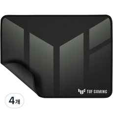 에이수스 GAMING TUF P1 마우스패드, 혼합색상, 4개