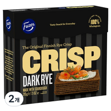 Fazer 黑麥脆餅, 215g, 2個