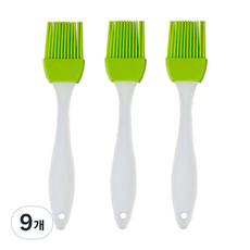 i-MATE 矽膠油刷 3入, 올리브그린, 9개