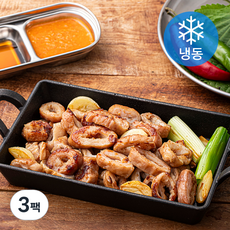 명품조선막창 오븐에 구운 돼지막창 400g + 소스 100g 세트 (냉동), 3팩