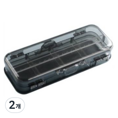 Ilsangsokbanzzak 硬殼收納筆盒, 2個, 黑色