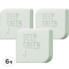 J'SOOP Deep Green J摩洛哥堅果油洗髮皂, 6個, 100g