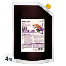 비셰프 저당 발사믹드레싱, 2kg, 4개