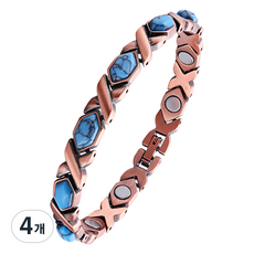 KODACHIEF 데일리 모던한 케어팔찌 스타일 4 225 x 13 mm, 4개