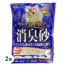 GEX 檜木流系列 消臭砂 65295, 20L, 2袋, 消臭