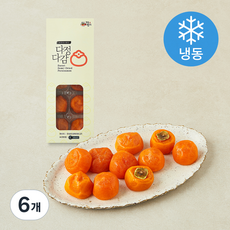 황금햇살 속이 촉촉 부드러운 청도반건시 10개입 (냉동), 6개, 300g