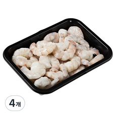 세웅 블랙타이거 새우살, 300g (27~33 마리), 4개