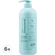 닥터방기원 틴에이저 샴푸, 1L, 6개