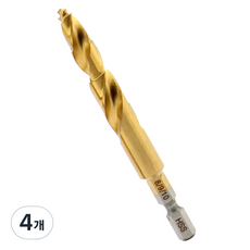 이엑스파워 롱스텝드릴 8 9 10 mm ELH-810(TIN), 4개