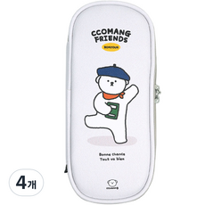 pinkfoot 10000 Komang朋友化妝包, 灰色, 4個