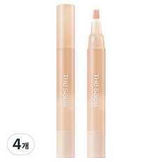 더샘 커버 퍼펙션 펜 컨실러 4ml, 라이트베이지, 4개