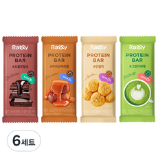 Rally 프로틴바 4종 세트, 58g, 6세트