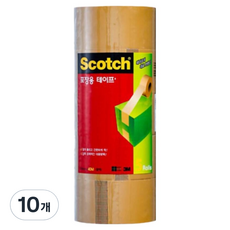 3M Scotch 包裝膠帶 3650 48mm x 40m, 棕色, 10個