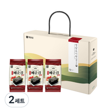 정담김 매운김 도시락김 선물세트, 2세트