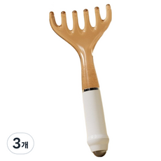 썸즈마인 핸디 두피 마사지기, 브라운, 3개