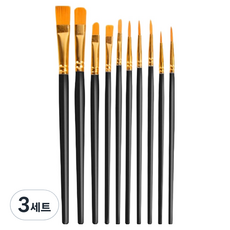 City 水彩畫筆 10支, 3套