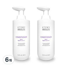 atomy 艾多美 絕對潤髮乳, 500ml, 6個