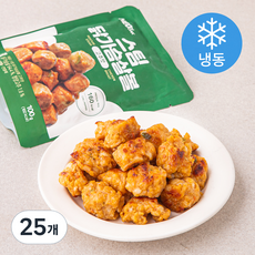 허닭 스팀 닭가슴살볼 고추맛 (냉동), 100g, 1개입, 25개