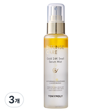 토니모리 인텐스케어 골드24K스네일 세럼 미스트, 100ml, 3개