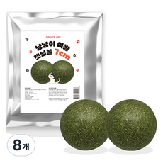 nature pet 貓女王 貓薄荷球 7cm, 8個, 貓薄荷味, 250g