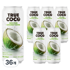 클룹 트루 코코 퓨어 코코넛워터, 495ml, 36개