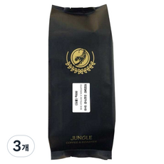 정글커피 과테말라 원두 커피, 홀빈(분쇄안함), 800g, 3개
