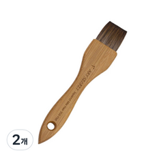 Art Secret 藝術家的秘密 自然毛混毛竹柄水彩畫筆 350F, 2個, 1號