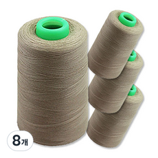 縫紉線 60S/3 5000m, 0028米色, 8入