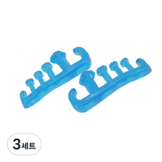 Saenggaknarae 腳趾護理夾 藍色 2入, 3套
