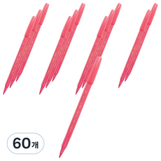 펜텔 수성 컬러펜 2.0 S360-109, Pink, 60개