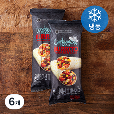 콤비네이션 피자 브리또 (냉동), 125g, 1개입, 6개