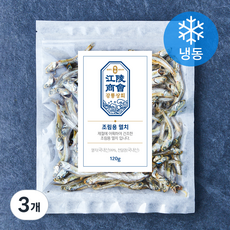 강릉상회 멸치 조림용 (냉동), 3개, 120g