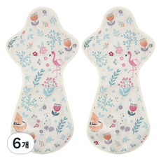 이채 일체형 특나이트 면생리대 화이트코이, 6개, 1개입, 오버나이트 이상