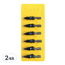 Brause 裝飾品雪人組 16501B, 0.7、1.5、2.0、2.5、3.0、4.0mm, 2組