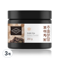 La Dolce Vita 普洱茶萃取粉, 200g, 1罐, 3罐